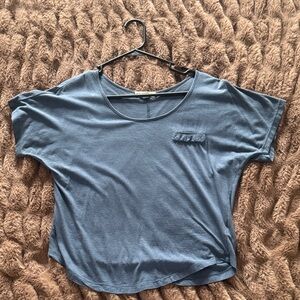 Forever 21 Slate Blue Short Sleeve Tee